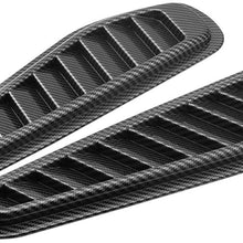 GoolRC 1 Pair Universal Car Decorative Air Flow Intake Scoop Vent Cover Hood Fender