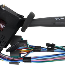 NewYall 2330814 Cruise Control Windshield Wiper Arm Turn Signal Lever Switch Hazard Multi-Function for Chevy GMC Truck Pickup Replaces 26100985 26036312 26083627 26091769 26097019