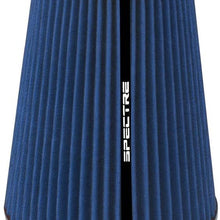 Spectre Universal Clamp-On Air Filter: High Performance, Washable Filter: Round Tapered; 6 in (152 mm) Flange ID; 10.25 in (260 mm) Height; 7.719 in (196 mm) Base; 5.219 in (133 mm) Top, SPE-HPR9881B