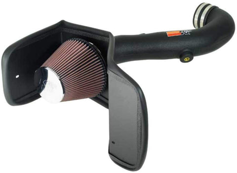 K&N Cold Air Intake Kit with Washable Air Filter: 2005-2008 Toyota 4 Runner, 4.7L V8, Black HDPE Tube with Red Oiled Filter, 63-9029