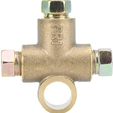 T-Shap Brake Line Tee Hose Connector 3 Way Adapter wiht 3 Male Nuts Short Union M10 3/16in Pipe 10mm