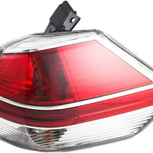 For Nissan Rogue Outer Tail Light 2014 2015 2016 Passenger Right Side Taillamp Assembly Replacement