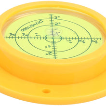 Round Bubble Level, 90mm Level Bubble, Durable with Scale ABS Portable for Cameras Electronic Scales Scales