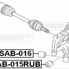 FEBEST SAB-015RUB Rear Arm Bushing Assembly