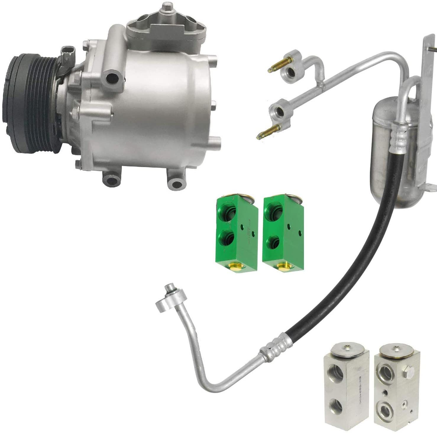 RYC Remanufactured AC Compressor Kit KT CI51