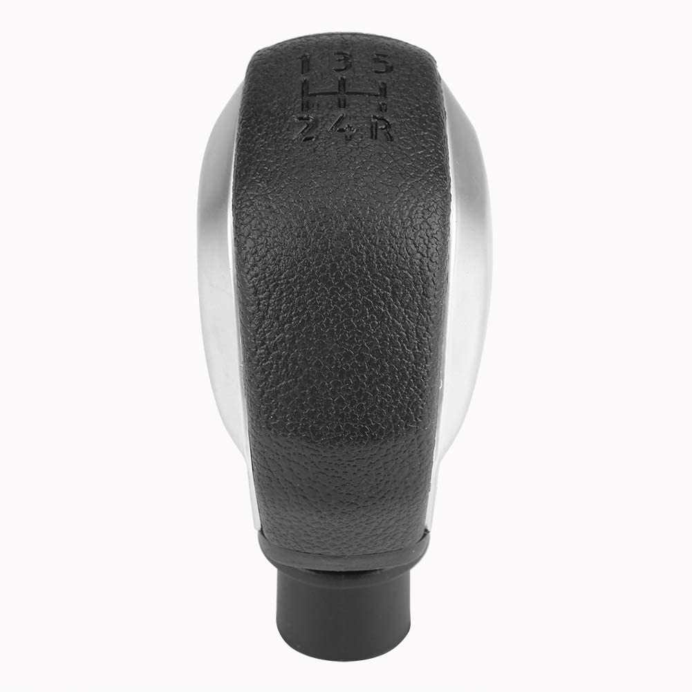 5 Speed Gear Stick Knob Shifter Head, PVC Gear Stick Lever Head 10cm/3.9in Fit for Peugeot 206 307 CC SW X-Design XR XS XT 1.6L 2.0L 2005