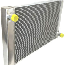 ZM 31" x 19" x3" GM Chevy Racing Radiator Race Pro Full Aluminum 2 Row Universal 2 Row