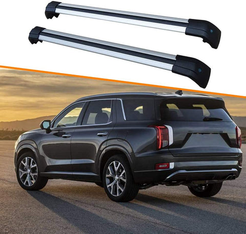 ETE ETMATE Cross Bars Roof Rack Rail Fit for 2019 2020 Hyundai Palisade Luggage Carrier Replacement Bars