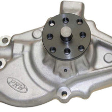 PRW 1435000 Performance Quotient 5/8" Pilot shaft As-Cast High Flow Short-Style Aluminum Water Pump for Chevy SB 1955-72
