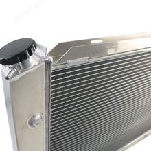CoolingSky 4 Row Full Aluminum Radiator for 1969-1973 Ford Mustang LTD Galaxie Fairlane Torino &Multiple V8 Cars