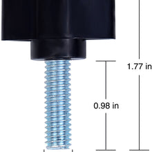 Kawell Jeep Wrangler Hard Top Thumb Screw Set of 8 Quick Removal with Nuts Kit Fit 1995 to 2016 Jeep Wrangler Sports Sahara Freedom Rubicon Unlimited