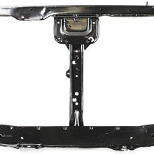 Radiator Support Assembly Compatible with 2003-2004 Nissan Frontier Black Steel