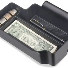 VANJING Center Console Insert Organizer Tray Replacement Compatible for 2015-2019 Chevy Colorado GMC Canyon Accessories with A Cleaner Brush
