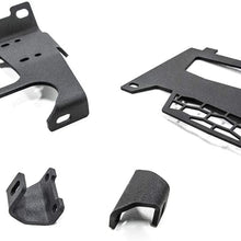 SuperATV Heavy Duty Winch Mounting Plate for Polaris RZR 900/900 S / 4 900 - (2015+) - For Machines Manufactured After 9/1/2014