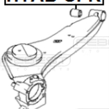 FEBEST HYAB-SFR Arm Bushing for Rear Arm