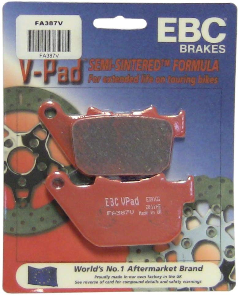 EBC Brakes FA387V Semi Sintered Disc Brake Pad