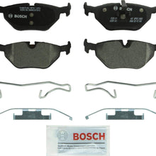 Bosch BP763 QuietCast Premium Semi-Metallic Disc Brake Pad Set For BMW: 1997 318i, 1997-99 318is, 2006 323i, 2003-06 325Ci, 2003-05 325i, 2003-05 325xi, 2003-07 Z4; Saab: 2000-11 9-5; Rear