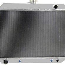 OzCoolingParts 4 Row Core All Aluminum Radiator for 1968-1974 69 70 71 72 73 Dodge Challenger/Charger/Coronet/Sapporo, Plymouth GTX/Barracuda/Belvedere/Satellite/Roadrunner, L6 V8 Gas AT/MT