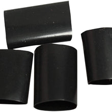 yjracing Stainless Steel Dress Up Hose Engine Cover Kit Radiator Vacuum Oil Fuel Heaterc Black