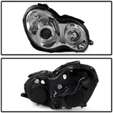 Spyder Auto PRO-YD-MBW203-CCFL-BK Mercedes Benz Halo Projector Headlight