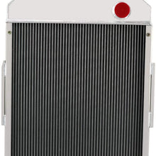 OzCoolingParts New Designs 396352R91 International Tractor Radiator, 5 Row Core Aluminum Radiator for Case IH 666 686 706 756 2706 2756 65427C1