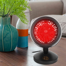 Electric Heater Fan, Household Portable Mini Heater Desktop Mini Winter Warmer Mini Electric Winter Warmer Heater Handy Fan Heater CN Plug 220V (Black)