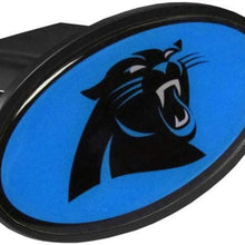 NFL Carolina Panthers Plastic Logo Hitch Cover, Class III