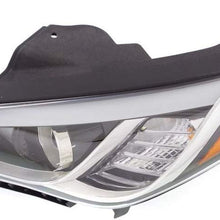 Diften 168-C4978-X01 - New Headlight Driving Head light Headlamp Driver Left Side LH Hand HY2502183