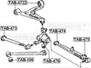 FEBEST TAB-472Z Upper Arm Bushing