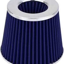 Dibiao Universal 76mm 3 Inch Cold Air Intake Filter Aluminum Induction Hose Pipe Kit