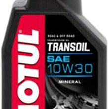Motul 105894 Transoil 10w30 1-Liter Wet Clutch, 33.81 Fluid_Ounces