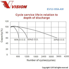 Vision EV12-155A-AM Battery