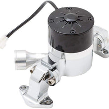 Top Street Performance HC8040C Chrome Finish Aluminum Electric Water Pump