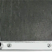 OzCoolingParts 66-79 Ford F-Series Radiator, 4 Row Core All Aluminum Radiator for 1966-1979 1968 1970 75 76 Ford Bronco F-100 F-150 F-250 F-350 Pickup Truck L6 V8 Engines