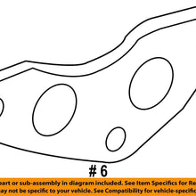 Toyota Parts - Gasket, Oil Hole Cov (11496-31010)