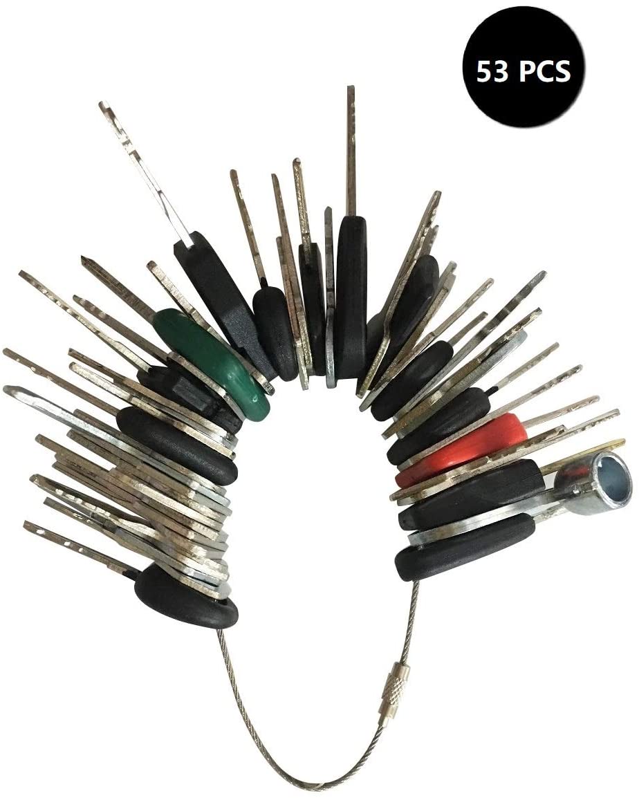 53 Keys Set Construction Equipment Master Keys Set-Ignition Key Ring for Heavy Machines by zok