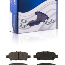 Detroit Axle - Rear Ceramic Brake Pads w/Hardware Kit for Nissan Murano, Pathfinder, Quest, Suzuki Grand Vitara, Infiniti QX60 JX35