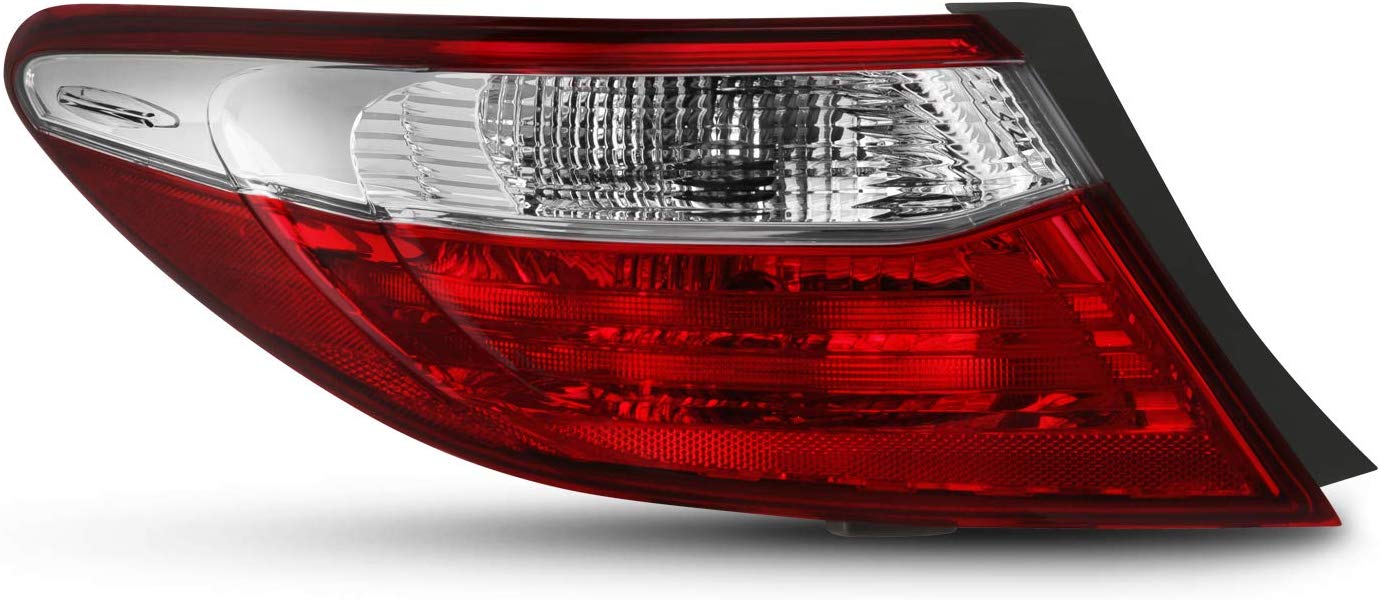 Fits 2015 2016 2017 Camry Tail Light Brake Lamp [Outer Corner Piece] Driver Left Side LH 15 16 17 Replacement