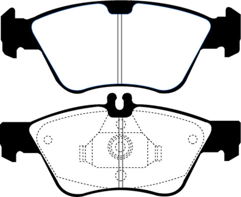 EBC Brakes UD740 Ultimax OEM Replacement Brake Pad