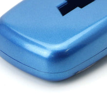 iJDMTOY Glossy Metallic Blue Exact Fit Key Fob Shell Cover Compatible With 2016-up Chevrolet Camaro Cruze Spark Volt, 2017-up Malibu Bolt Sonic Trax, etc