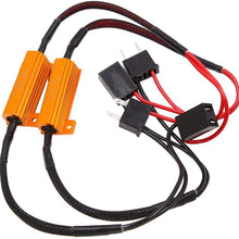 uxcell 2pcs DC 9-16V H7 Single Resistor Decoder Line Car Warning Error Canceller