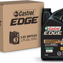 Castrol 03084C Edge 5W-30 Advanced Full Synthetic Motor Oil, 5 Quart