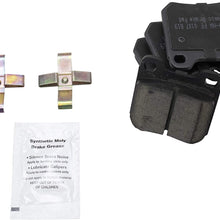 Rear Ceramic Brake Pads & Rotors Kit for Saturn L Series Saab 900 9-3