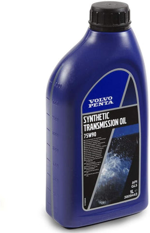 Volvo Penta Gear Oil Synthetic 75W 90 1-Quart