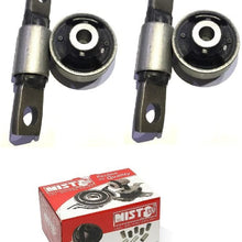 NISTO 4 Front Lower Control Arm Bushing for 2007-2013 Nissan Rogue S35 2007-2018 ON Nissan X-Trail