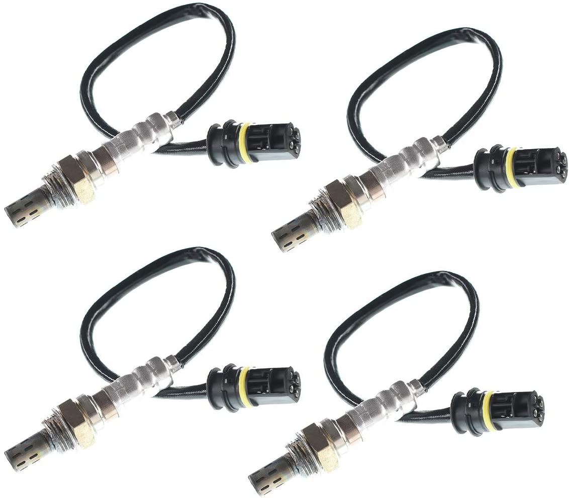 A-Premium O2 Oxygen Sensor Replacement for Mercedes-Benz ML320 ML430 ML55 AMG SL600 Upstream and Downstream 4-PC Set