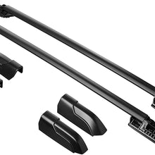 Diking Aluminum Roof Rack Top Side Rails Luggage Carrier Bars 2009-2015 for Honda Pilot