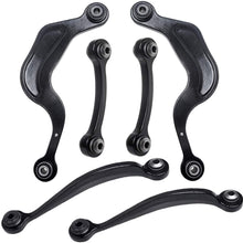 TUCAREST 6Pcs Rear Suspension Kit Rear Upper Control Arm Compatible With 08-15 Buick Enclave [09-15 Chevrolet Traverse ] 07-15 GMC Acadia [07-10 Saturn Outlook ] Lateral Link