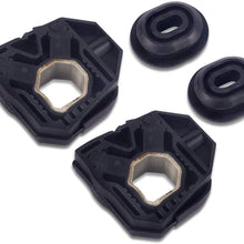 runmade Upper & Lower Radiator Support Mount Rubber Set compatible with VW Passat Jetta Golf GTI Tiguan Beelte AUDI TT A3