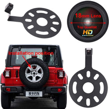 Super HD Vehicle Camera 1280x720 Pixels 1000 TV Lines car Rear View Back up Camera Parking Reverse for Jeep Wrangler Willys Unlimited Sahara Spare tire Rubicon Waterproof Night Vision (Super HD camera)